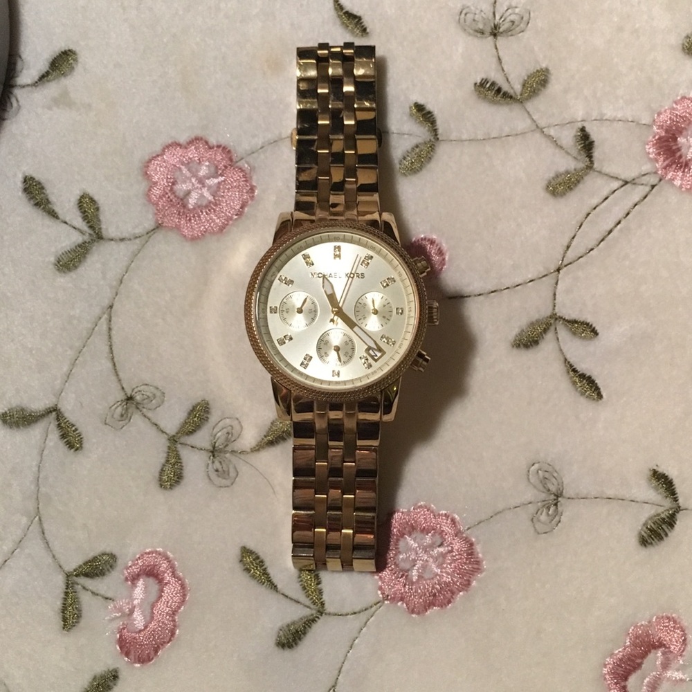 Michael Kors Gold Plated Watch